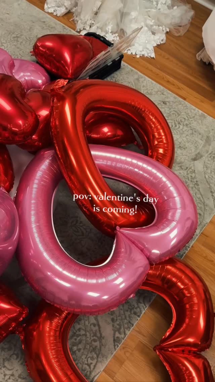 4ft giant balloon mosaic letter foamboard cutout